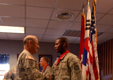 Ordnance Order of Samuel Sharpe award ceremony