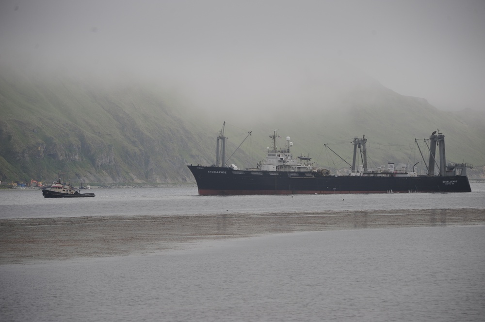 Fishing vessel Excellence ammonia leak response