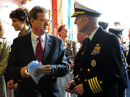 Normandy visits Zeebrugge for Belgian Navy Days 2012