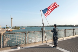 High Speed Vessel Swift departs Kenya after APS visit