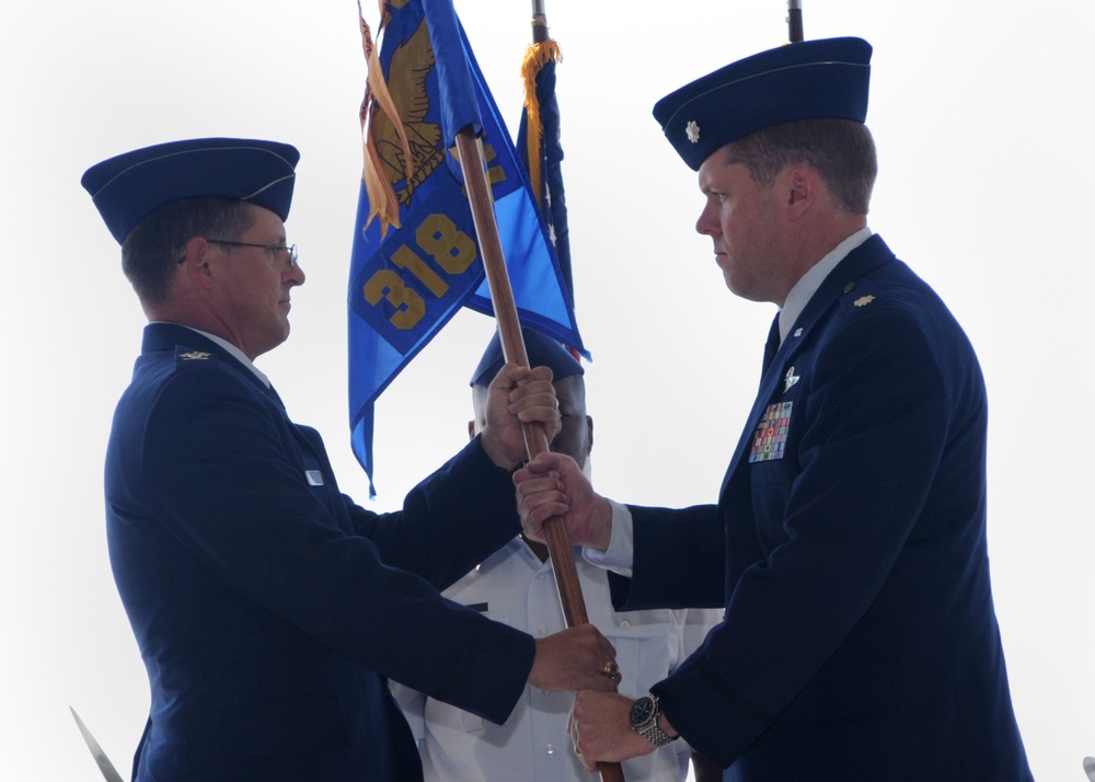 318th Special Operations Squadron change of command