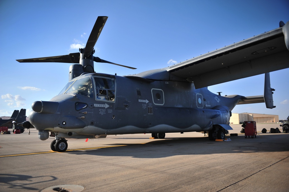 Flying high with CV-22 crew