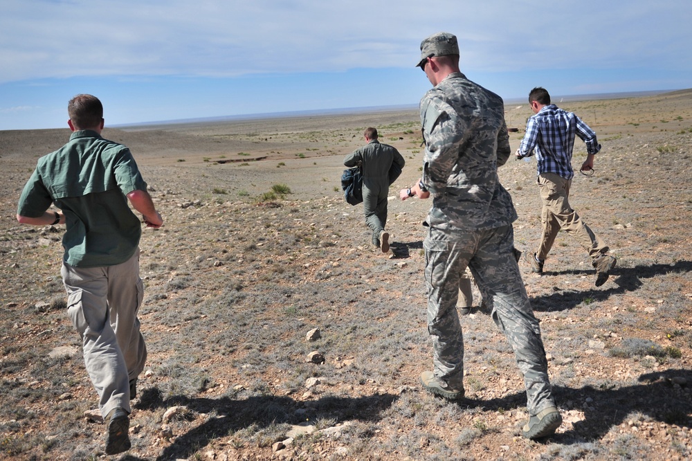 SERE course: field training on range