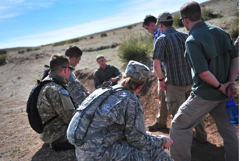 SERE course: field training on range