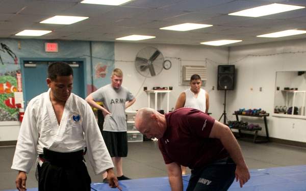 Ju-Jitsu class