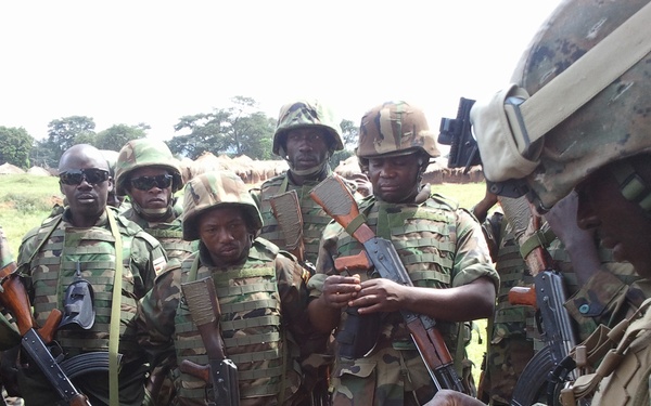 U.S. Marine reunited with former pupil in Uganda