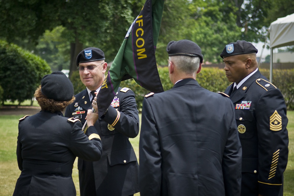 Joint Staff Army Reserve Element change of command