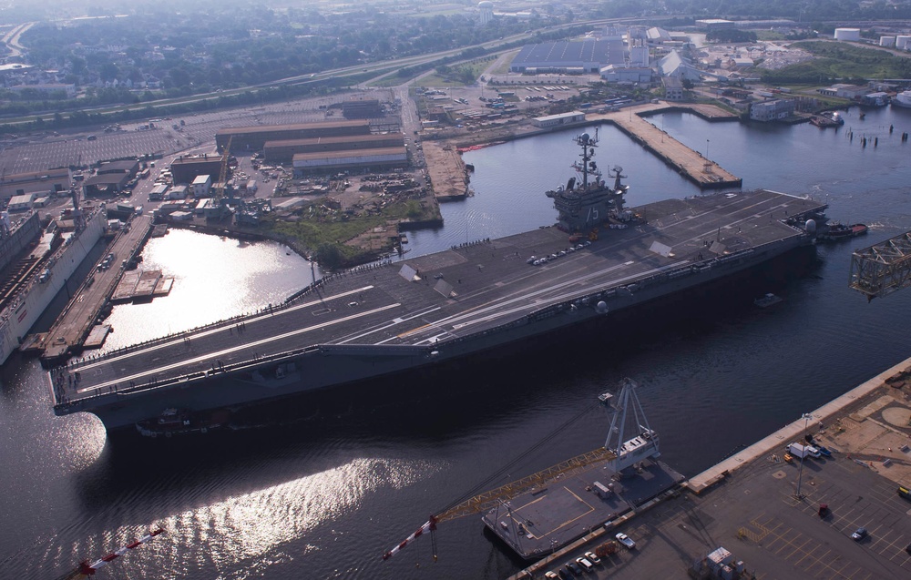 USS Harry S. Truman sea trials