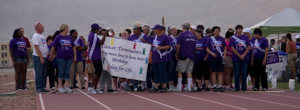 SAMC members relay in the fight against cancer