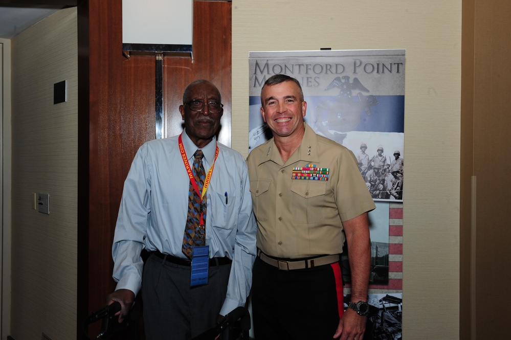 Montford Point Marines honored at reception in Arlington