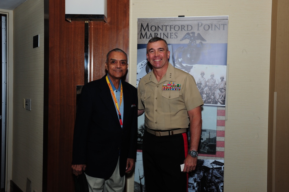 Montford Point Marines honored at reception in Arlington