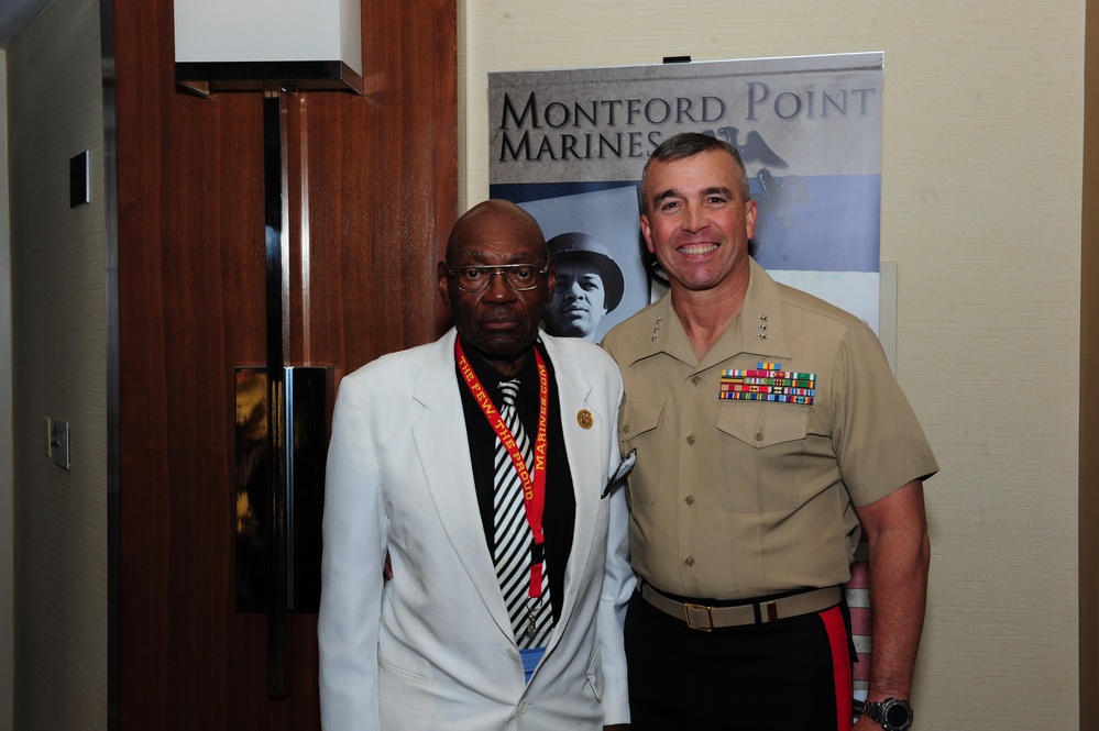 Montford Point Marines honored at reception in Arlington