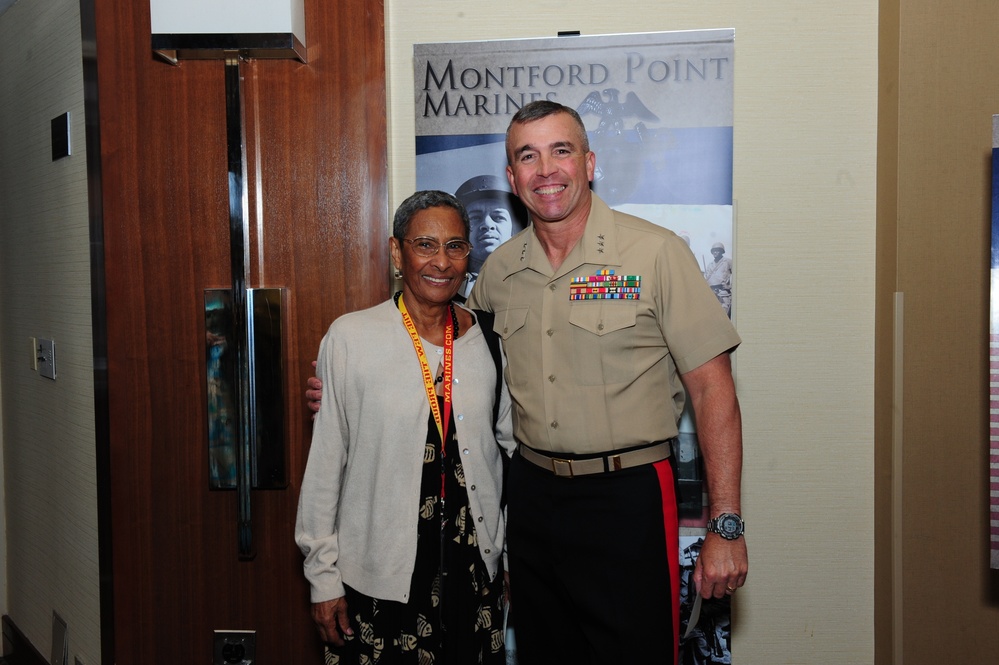 Montford Point Marines honored at reception in Arlington