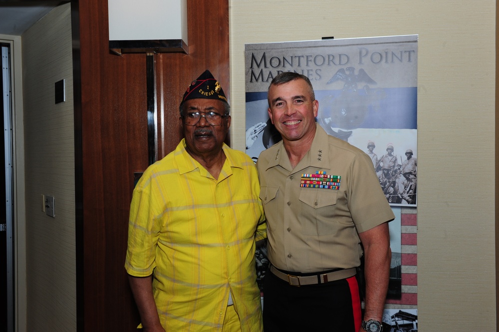 Montford Point Marines honored at reception in Arlington