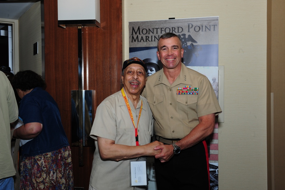 Montford Point Marines honored at reception in Arlington