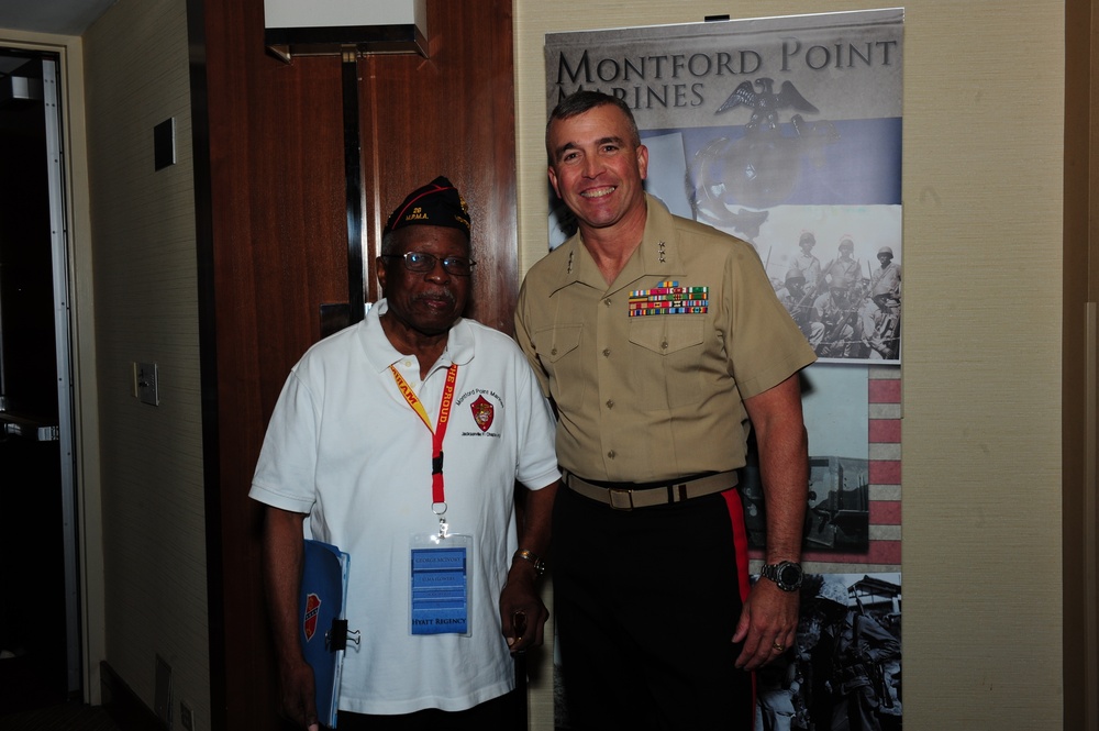 Montford Point Marines honored at reception in Arlington