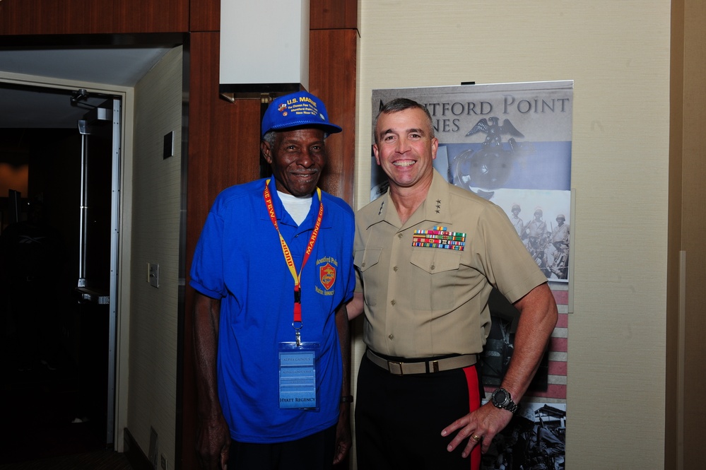 Montford Point Marines honored at reception in Arlington