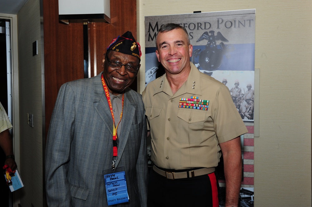 Montford Point Marines honored at reception in Arlington