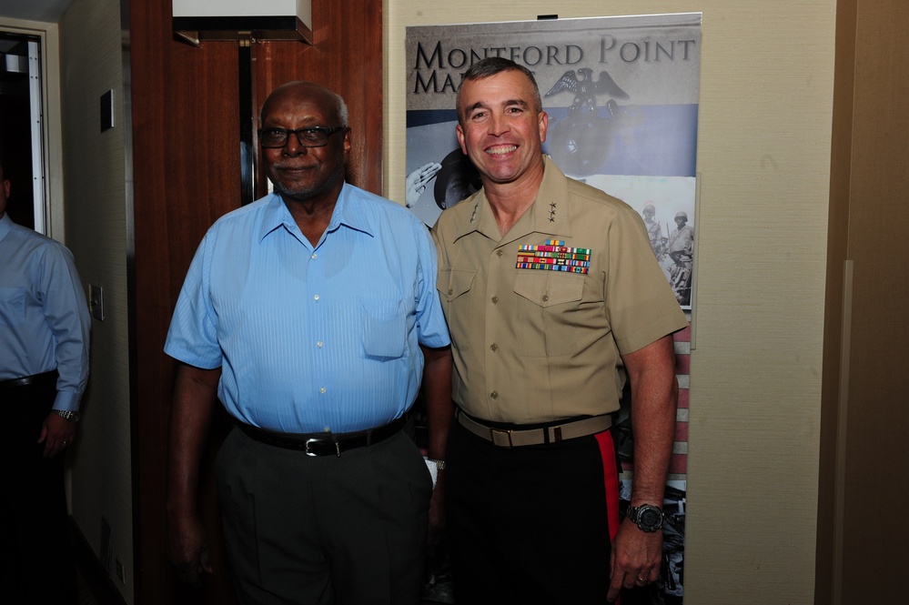 Montford Point Marines honored at reception in Arlington