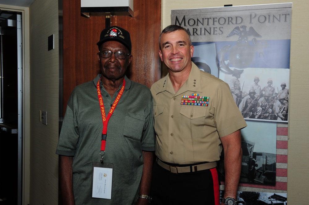 Montford Point Marines honored at reception in Arlington