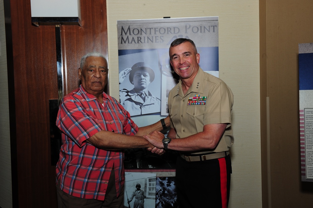 Montford Point Marines honored at reception in Arlington