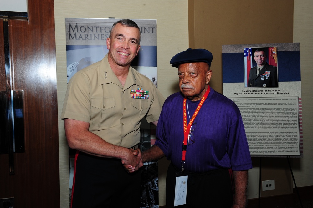 Montford Point Marines honored at reception in Arlington