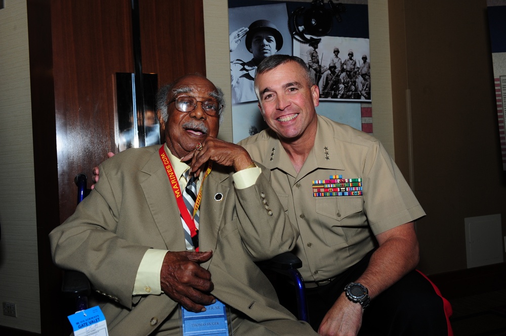 Montford Point Marines honored at reception in Arlington