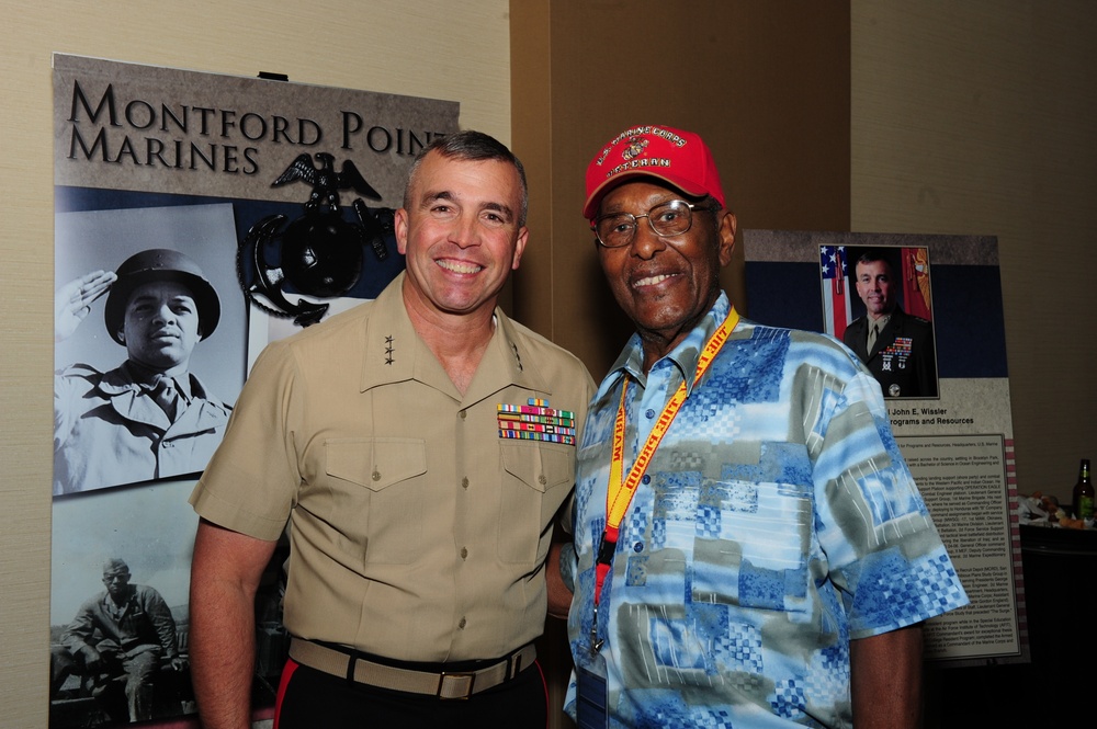 Montford Point Marines honored at reception in Arlington