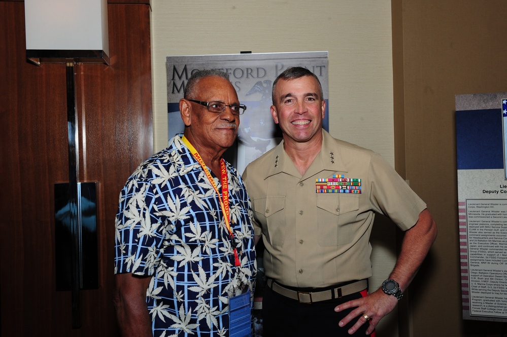 Montford Point Marines honored at reception in Arlington