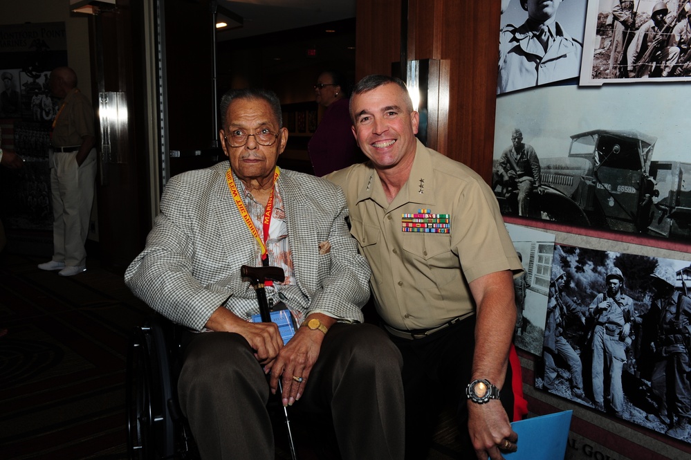 Montford Point Marines honored at reception in Arlington