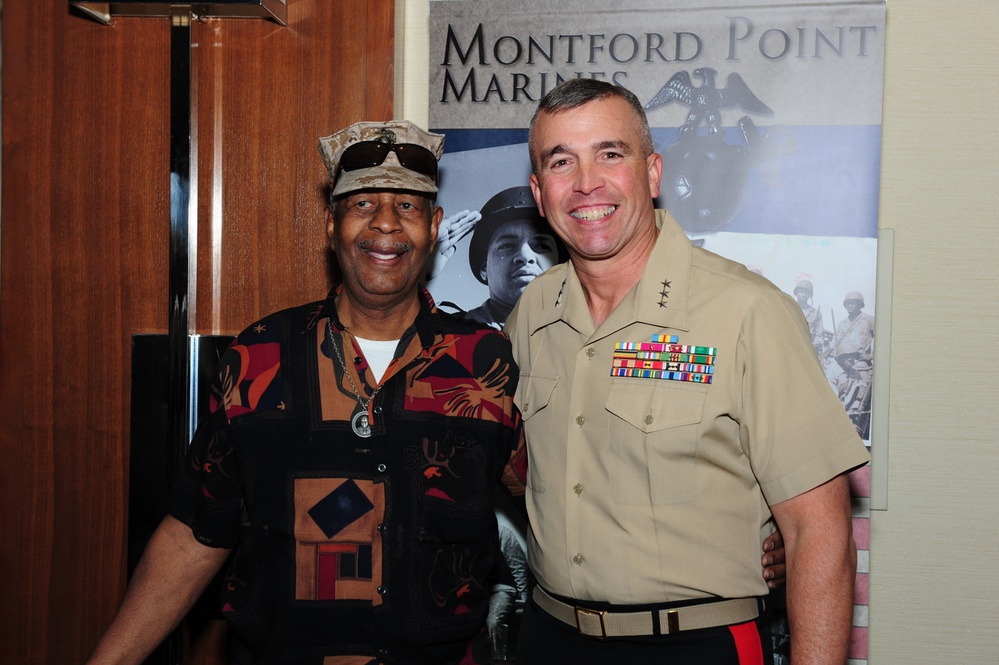 Montford Point Marines honored at reception in Arlington