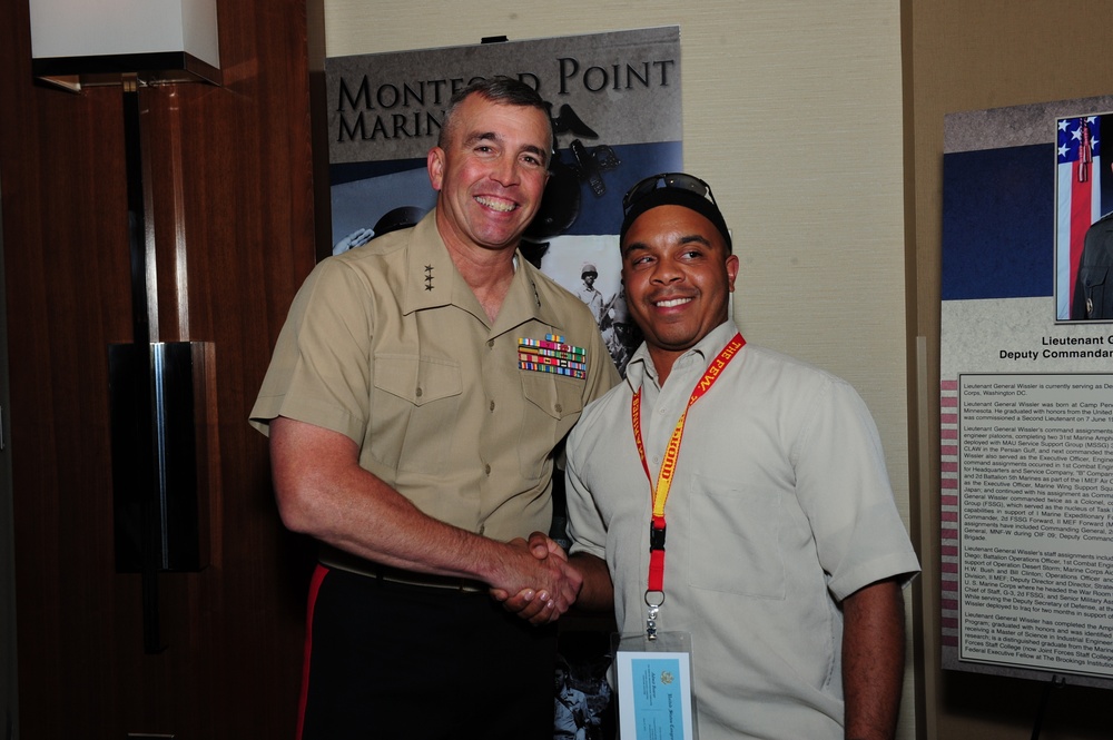 Montford Point Marines honored at reception in Arlington