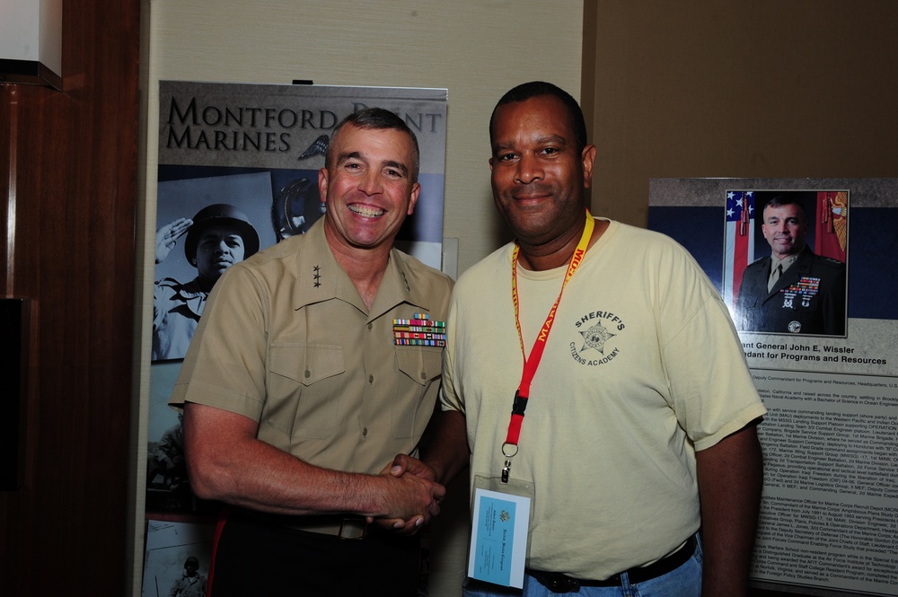 Montford Point Marines honored at reception in Arlington