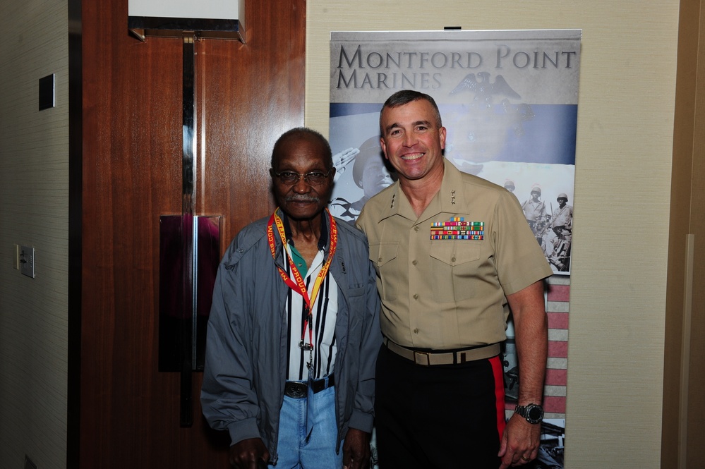 Montford Point Marines honored at reception in Arlington