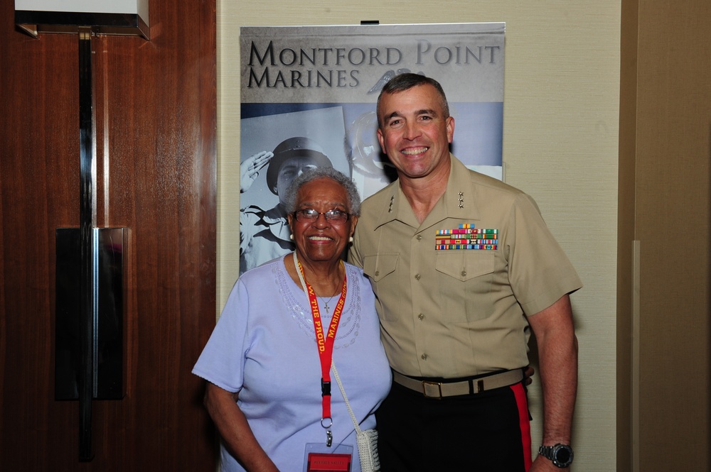 Montford Point Marines honored at reception in Arlington