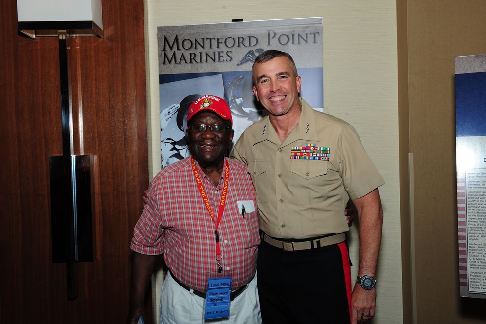 Montford Point Marines honored at reception in Arlington