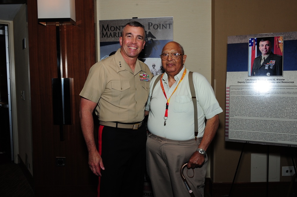 Montford Point Marines honored at reception in Arlington