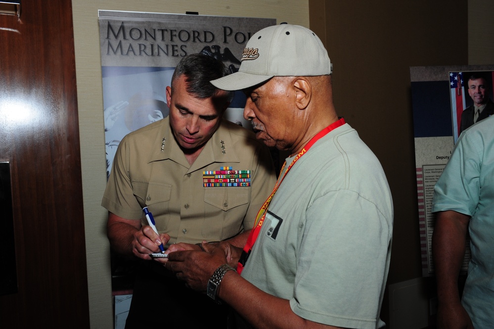 Montford Point Marines honored at reception in Arlington