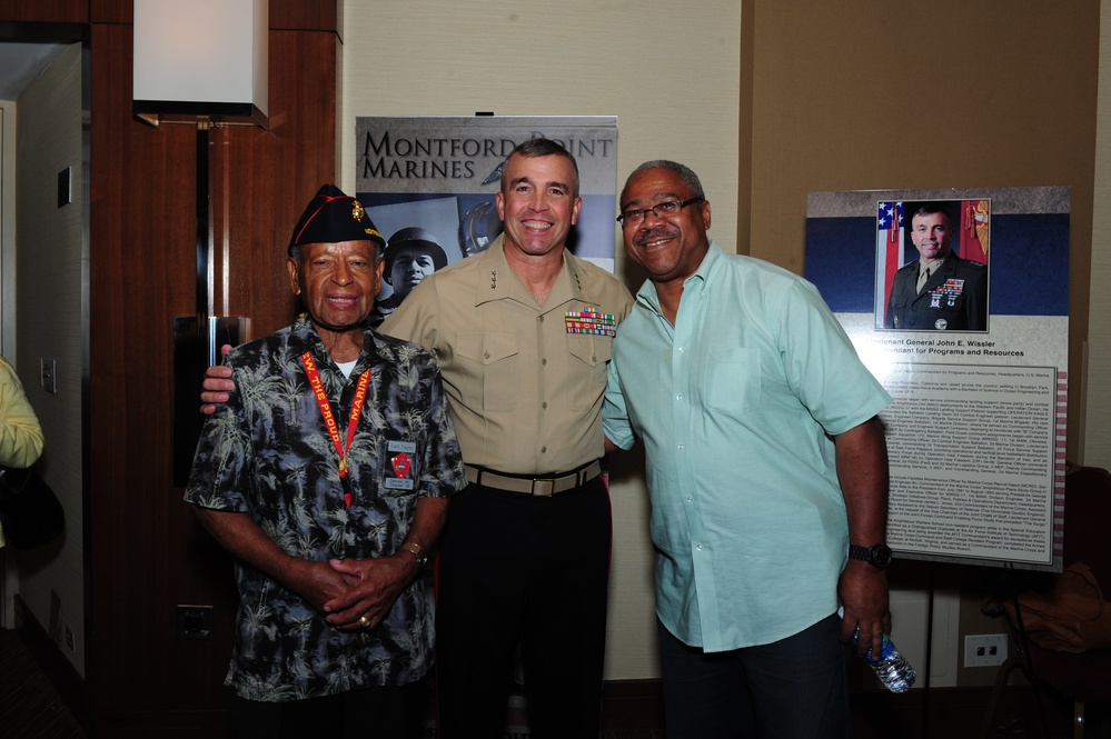 Montford Point Marines honored at reception in Arlington