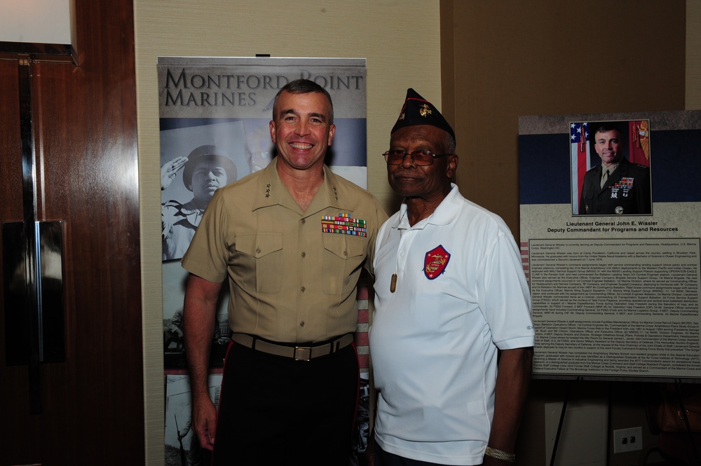 Montford Point Marines honored at reception in Arlington