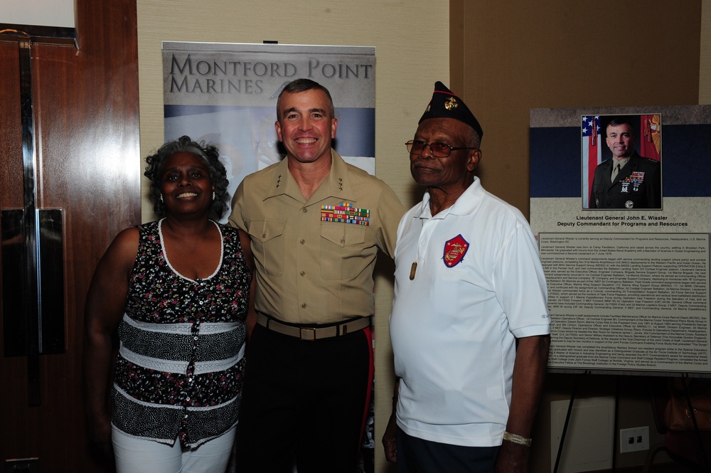 Montford Point Marines honored at reception in Arlington