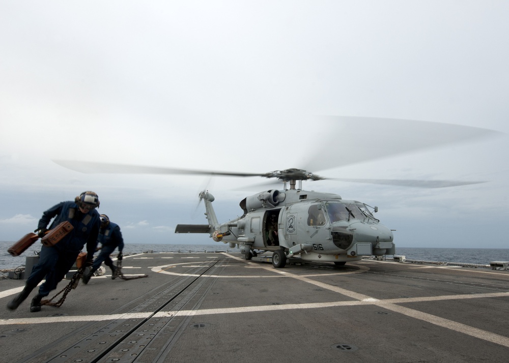 USS Underwood action