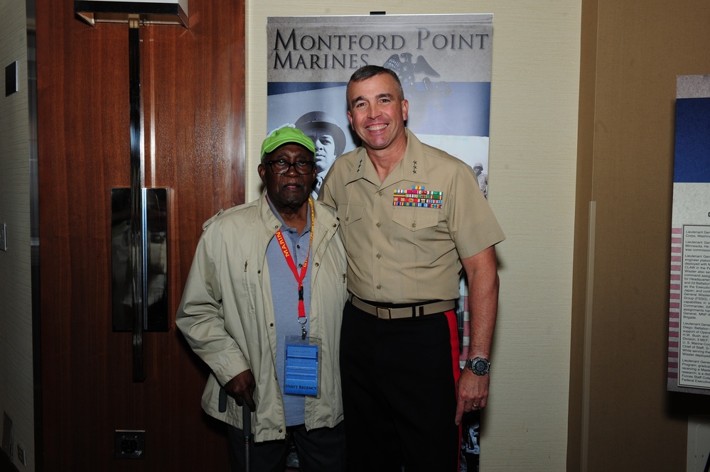 Montford Point Marines honored at reception in Arlington