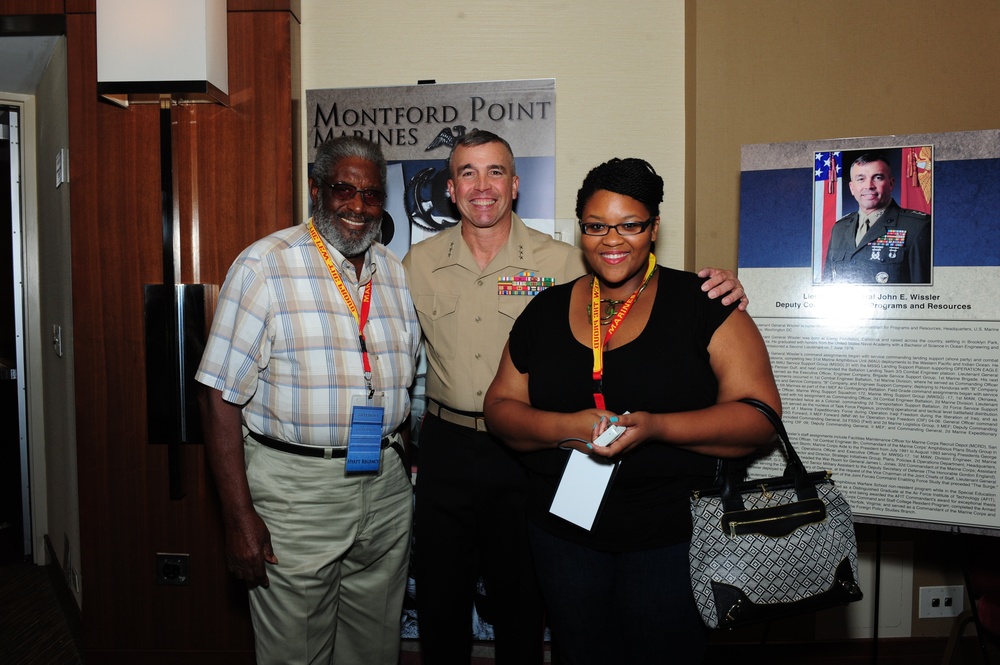 Montford Point Marines honored at reception in Arlington