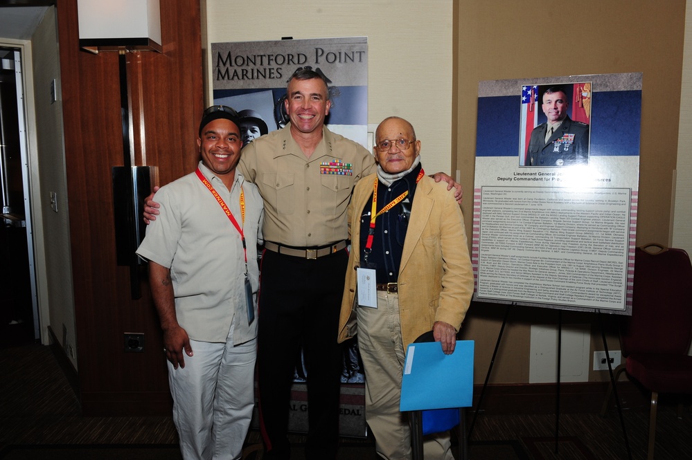 Montford Point Marines honored at reception in Arlington