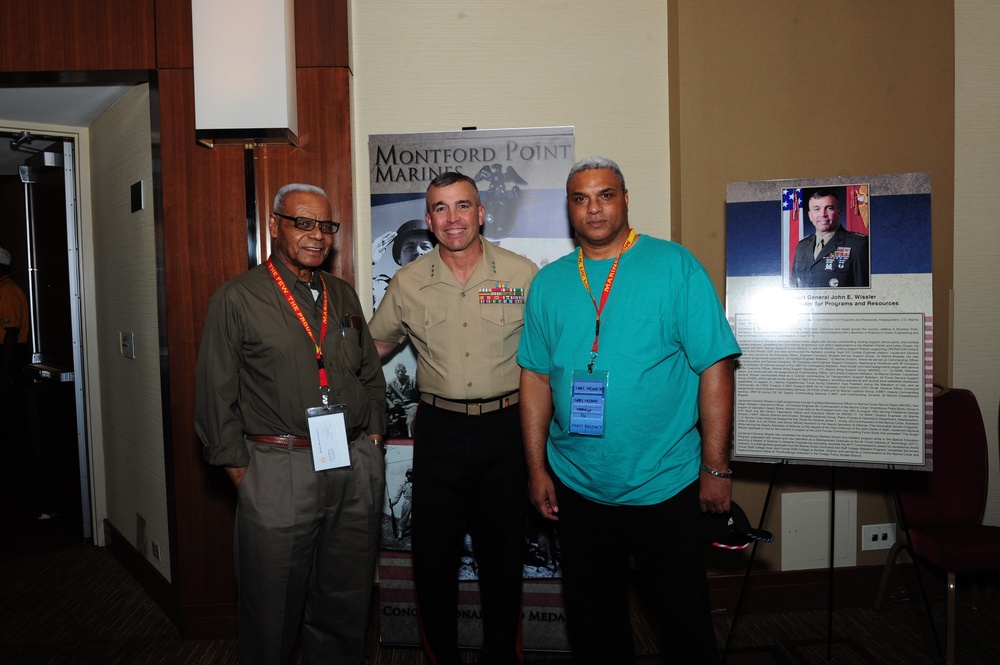 Montford Point Marines honored at reception in Arlington