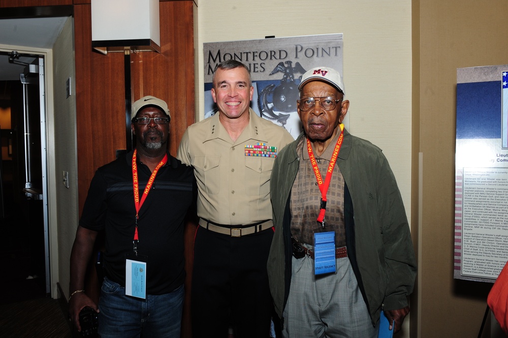 Montford Point Marines honored at reception in Arlington