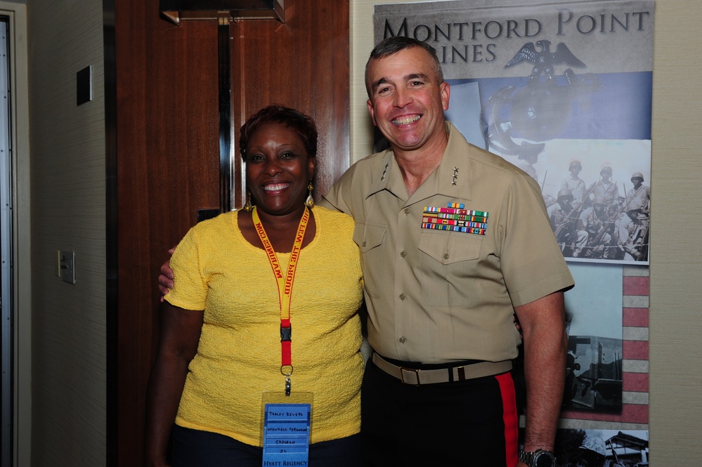 Montford Point Marines honored at reception in Arlington