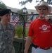 Members of the 85th Civil Affairs Brigade participated in the July 4th parade in Round Rock, Texas