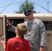 Members of the 85th Civil Affairs Brigade participated in the July 4th parade in Round Rock, Texas